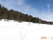 Nude Skiing Teen on Webcam