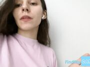Tasting Cream from Panties - Solo BDSM Webcam Show