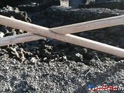 Risky Public Handjob and Nude Blonde Teen