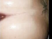 BBW Amateur with Huge pussy in BBC Interracial Video