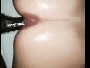 BBW Amateur with Huge pussy in BBC Interracial Video