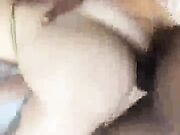 Fucking and playing with my wifes creamy pussy