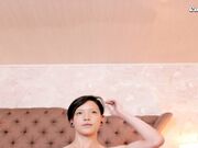 Hot Short Hair Pleasures Her Tight Pussy