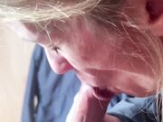 Mature Blondes Suck and Stroke Big Cocks for Facial