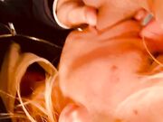 Mature Blondes Suck and Stroke Big Cocks for Facial