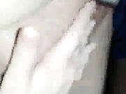 Petite Blonde Wife Taking BBC Creampie