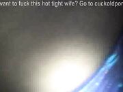 Sexy wife on vacation hooks up