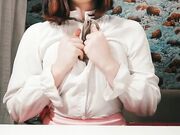 Lustful Russian Schoolgirl's Solo Session