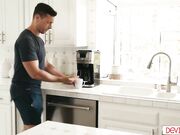 Stepdad helping teen stepdaughter orgasm