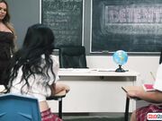 You 2 have buttplug in during detention?