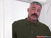 All this talk bout my stepdad got me wet