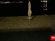 Public Beach Sex Caught on Tape - Amateur Russian Babe