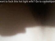 Cheating hotwife waits for her BF to leave