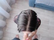 Big Cock Stretches Her Small Holes