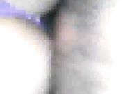 hot amateur blonde babe plays with bbc