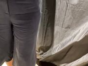 Blowjob in the Fitting Room - Almost Caught by Staff