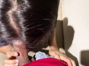 Blowjob in the Fitting Room - Almost Caught by Staff