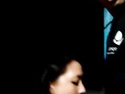 Public Midnight Square Blowjob with a Brazilian Teen Amateur