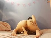 Big-Titted Teen's First Squirt on 19th Birthday!