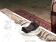 Big tits MILF service big cock BDSM