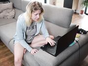 Playing Sims 3 and Having Sex with a Blonde Teen