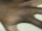 Working blonde bbw in stockings spreads legs