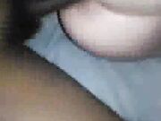 Mature Hairy Natural Blonde in Amateur Interracial Video