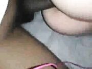 Mature Hairy Natural Blonde in Amateur Interracial Video