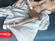 Kinky Teen Babe in Heels: BDSM Footjob