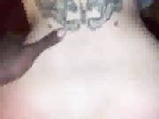 Sexy whore wife face fucked hard by BBC homemade