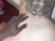 Sexy whore wife face fucked hard by BBC homemade