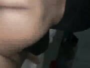 Skinny slut sucks bbc for fix before her boyfriend gets home