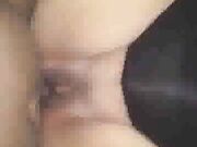 Little White Slut and Big Black Man Have Rough Sex