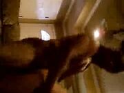 Young Milf Gets BBC Creampie