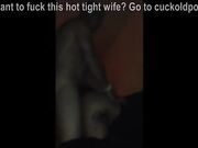 intense orgasm of swinger wife in 3some with neighbor