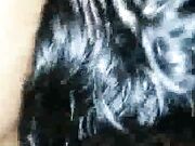 Hubby films as he lets his blonde wife try some BBC