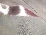 Hubby films as he lets his blonde wife try some BBC