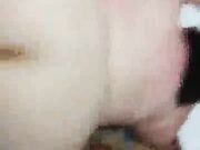 Hot wife squirts while watching porn