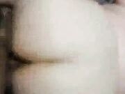 Hot wife squirts while watching porn