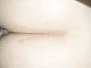 Hotwife barebacks bbc bull and removes condom in front of cuck