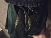 Small-titted babe fucked in the staircase by horny neighbor.