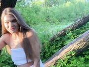 Guy Spots Peeing Girl and Has Hardcore Public Sex with Her