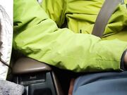 Road Head Creamy Mouthpie Swallow After a Cum Spill