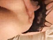 Beautiful Horny Wife Fucking In Black Stockings