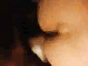 Blonde wife in interracial cuckold gangbang