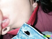 Whore savors my cock - Blowjob Queen sucks rich