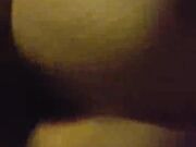 filming wife with her bbc cuckold creampie orgasm