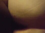 filming wife with her bbc cuckold creampie orgasm