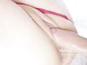 BIG Dick in WET SQUIRTING PUSSY - Creampie & Cumshot