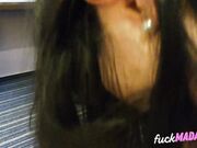 Asian Amateur POV Deepthroat Blowjob